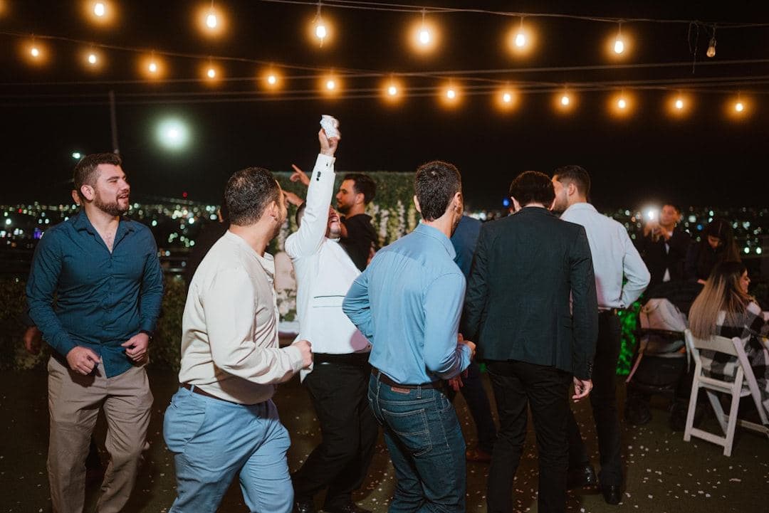 Weddings — a Tada roll, shot by the whole party